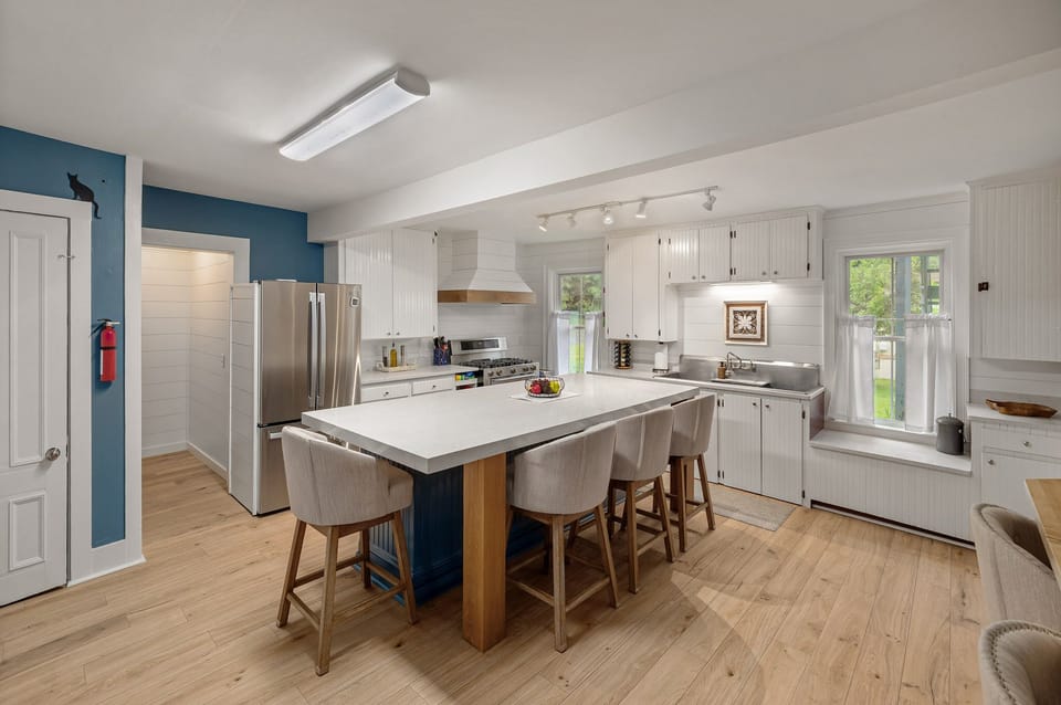 Newly renovated kitchen.