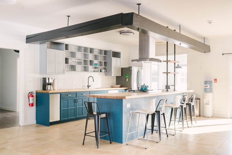 Huge kitchen