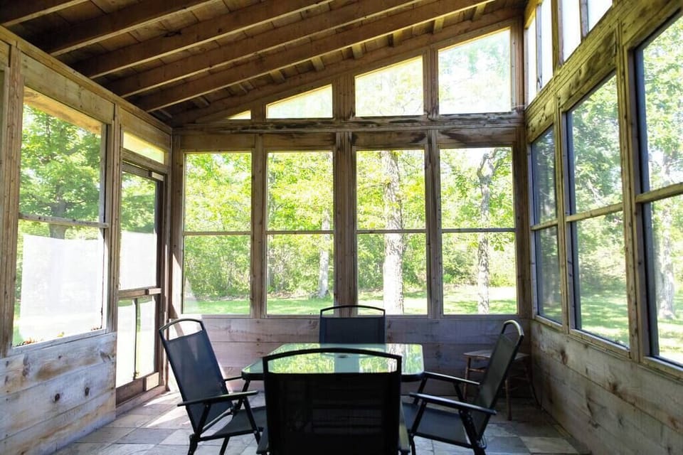 Enclosed patio