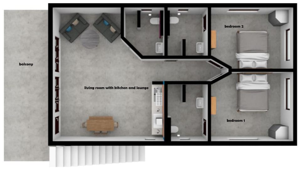 Superior Suite | Minibar, in-room safe, individually decorated, individually furnished