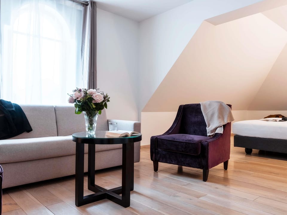 Room, 1 Queen Bed with Sofa bed (Privilege) | Premium bedding, memory foam beds, in-room safe, desk