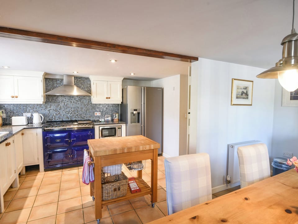 Fridge, dishwasher, electric kettle, toaster