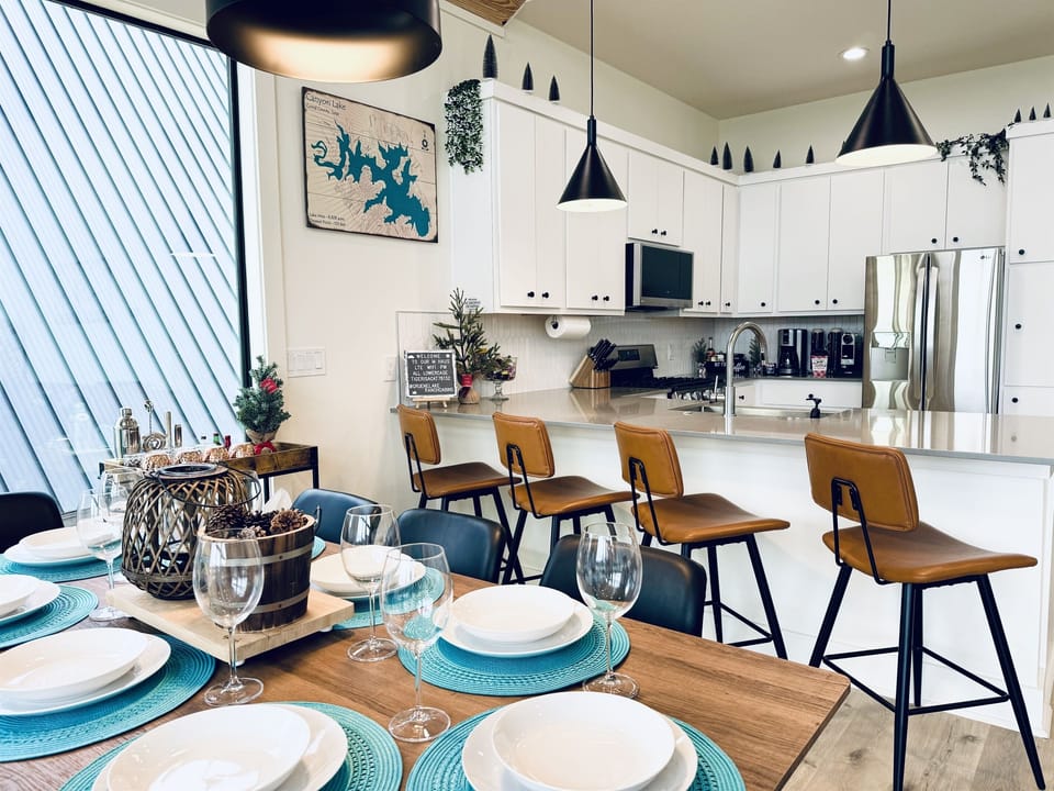 Spend more time relaxing and socializing with family and friends while preparing great meals in our open kitchen.