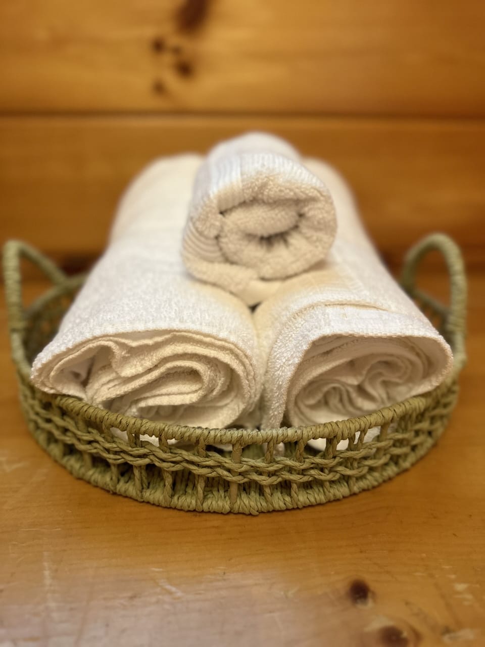 Fresh clean towels