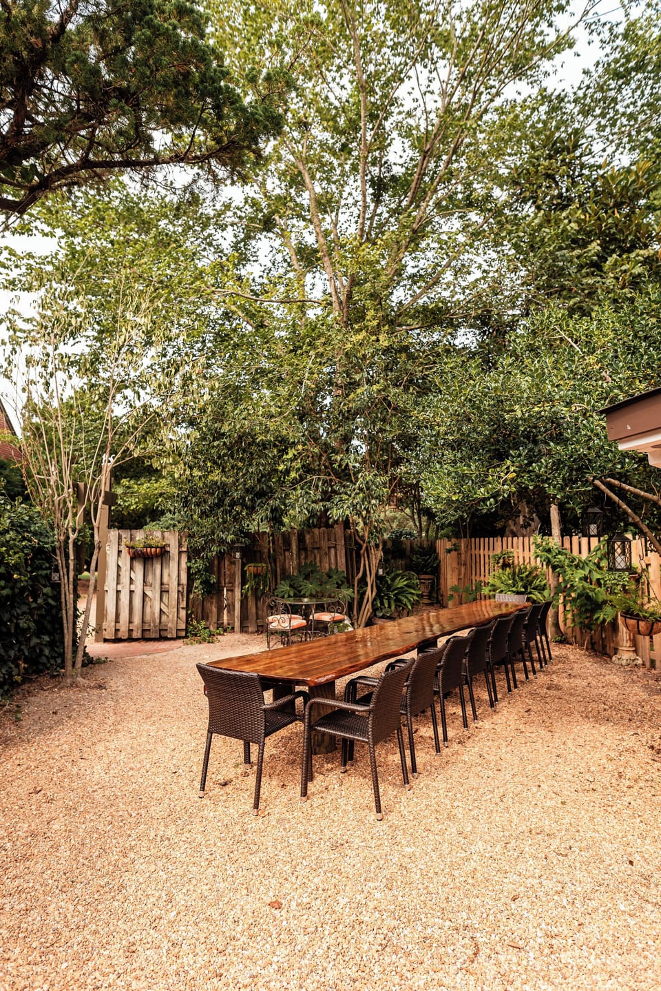 Outdoor dining