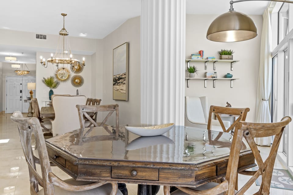 Poker Table for Game Night or Another Dining Space