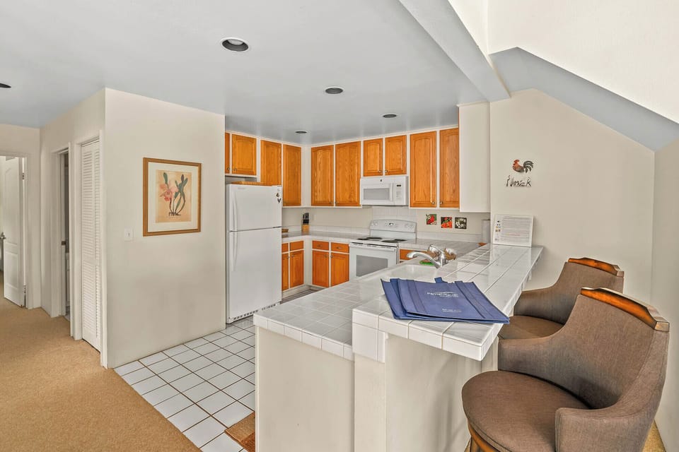 Regency at Poipu Kai #423 - Kitchen & Breakfast Bar - Parrish Kauai