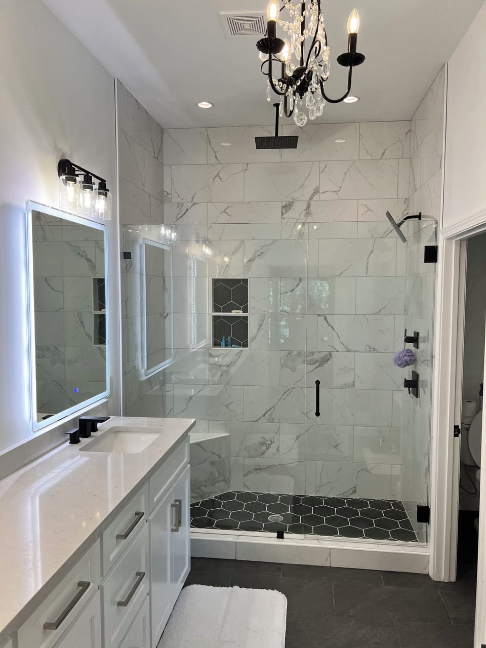 Master bath. 