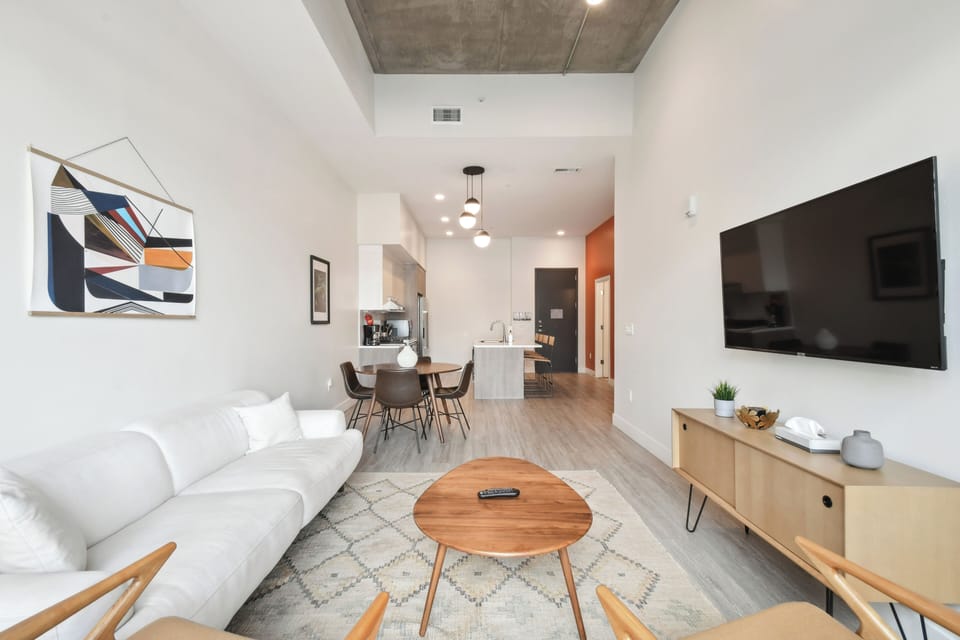 Living Room at Cloud Nine Retreat, Denver