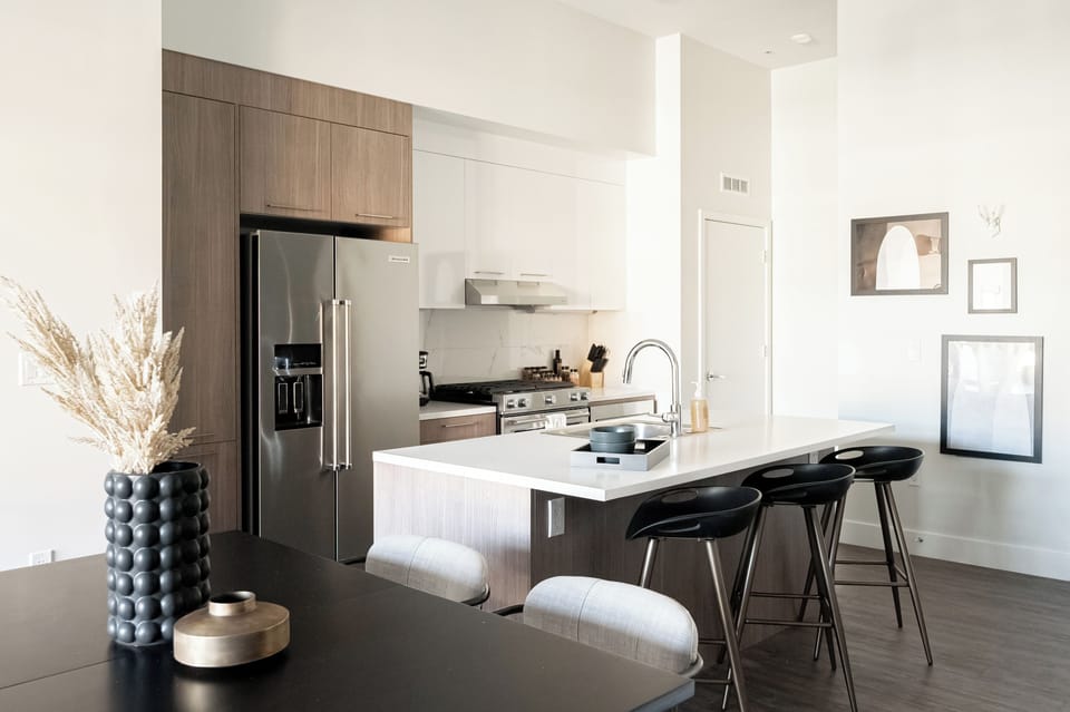 Dining Space/Kitchen at Relaxed Elegance, Denver
