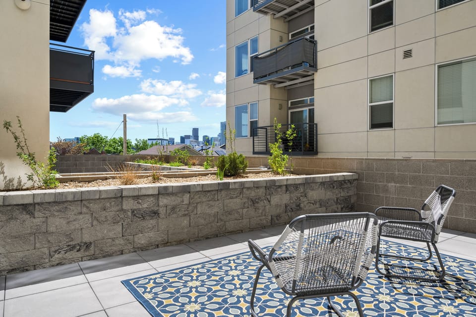 Deck/Patio Space at Art Inspired Stay, Denver