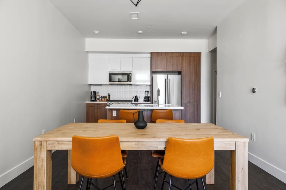 Dining Space at Art Inspired Stay, Denver