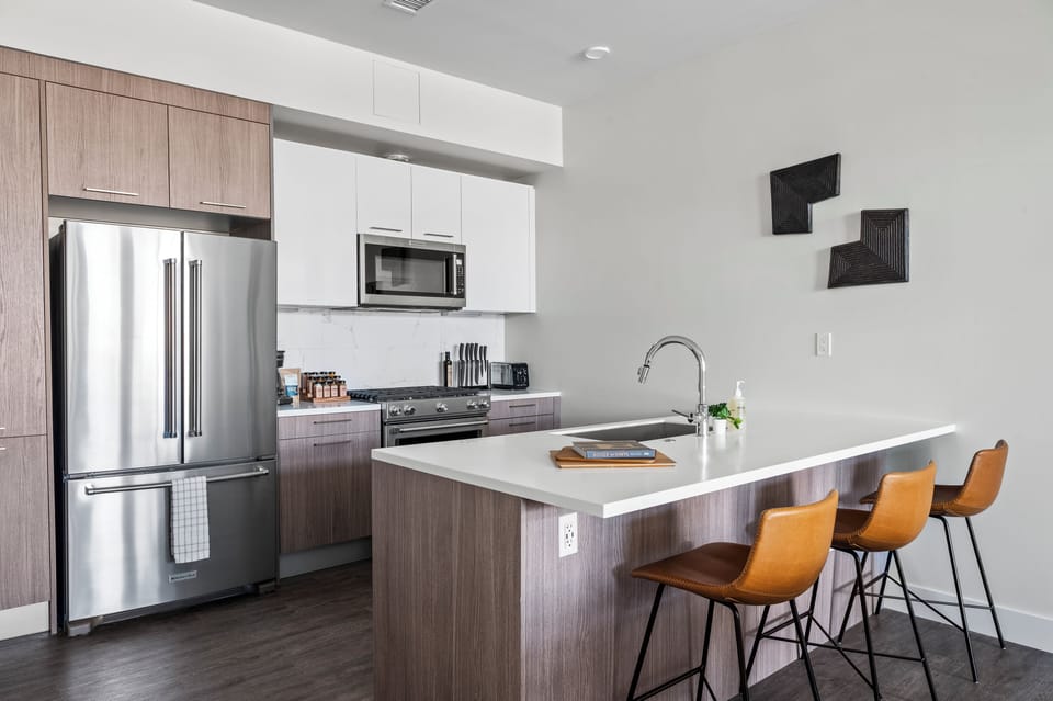 Living Area — Polished Stayscape vacation rental in Denver.