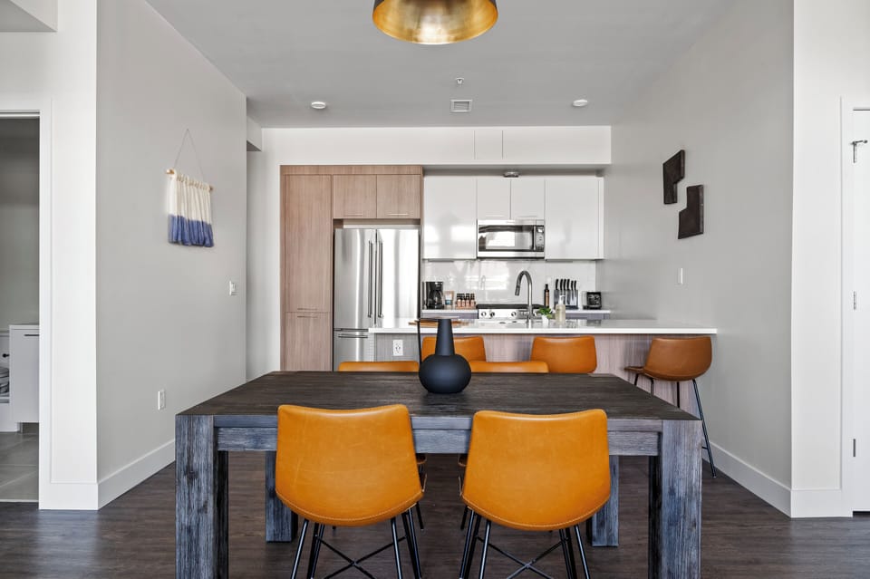 Balcony — Polished Stayscape vacation rental in Denver.