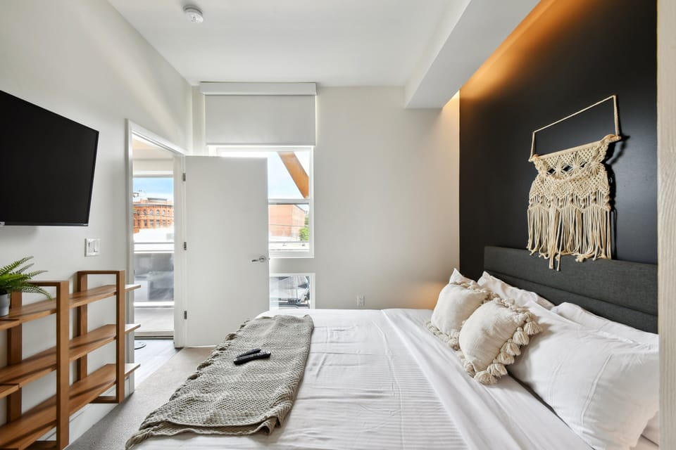 Second Bedroom — Japandi Minimalism vacation rental in Denver.