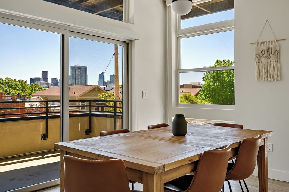Living Area — Lofted Living vacation rental in Denver.