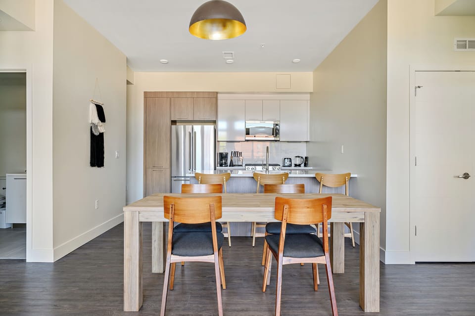 Kitchen — Canvas Comfort vacation rental in Denver.