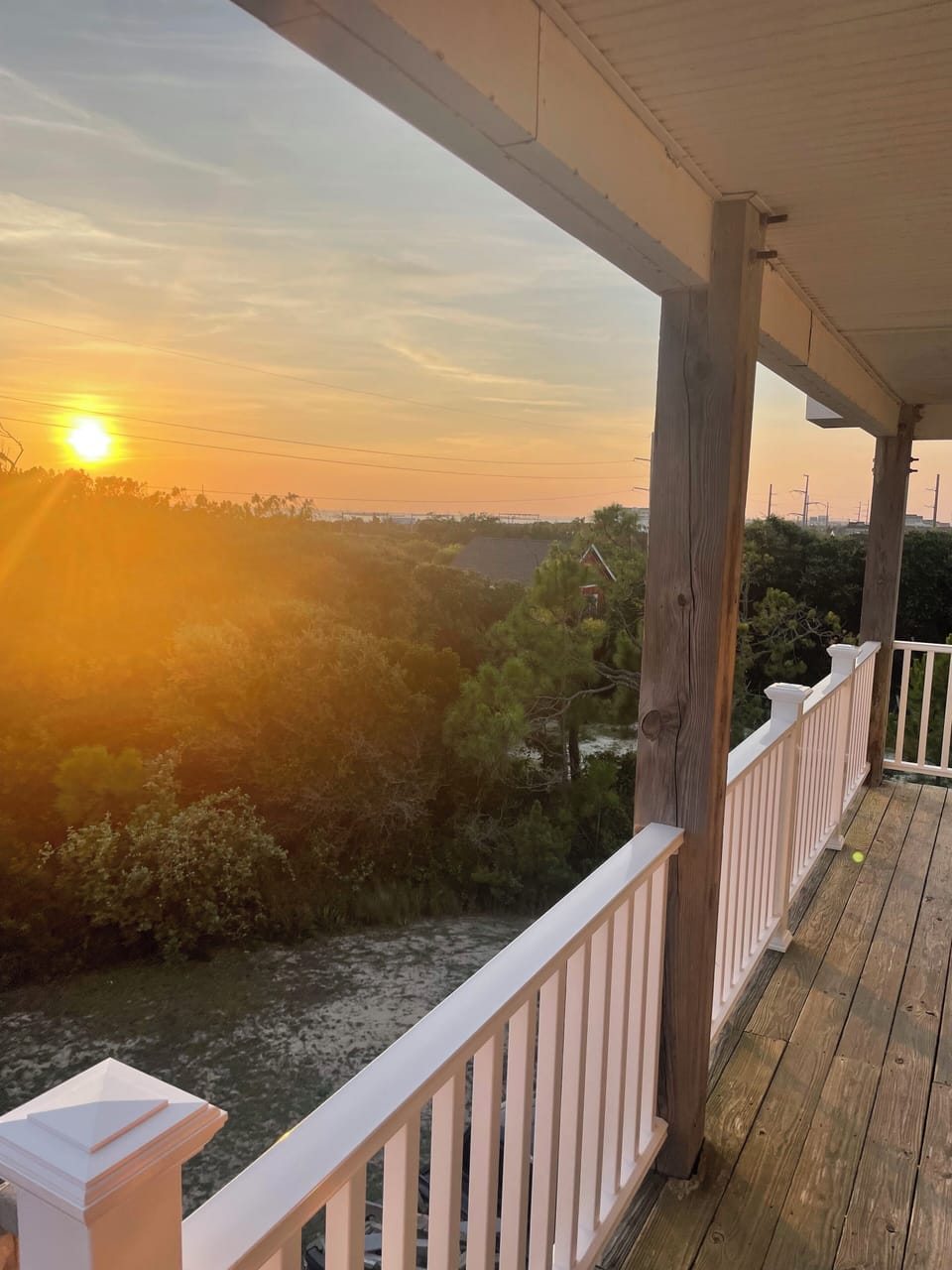 Enjoy a beautiful sunset off our top floor sun deck! 