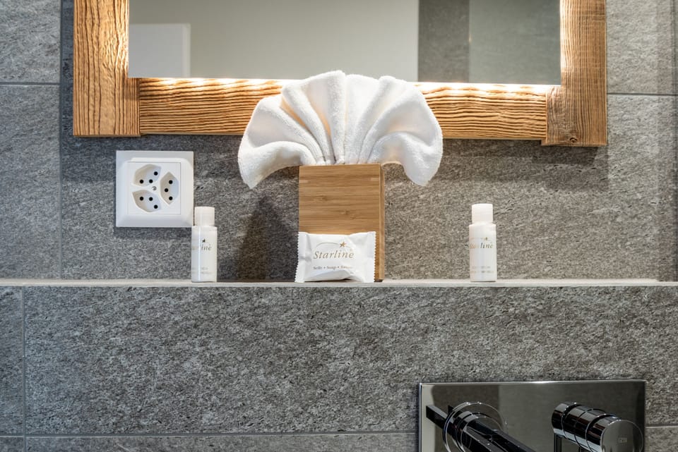 Premium Double Room, Balcony (with sofa bed) | Bathroom | Free toiletries, hair dryer, towels, soap