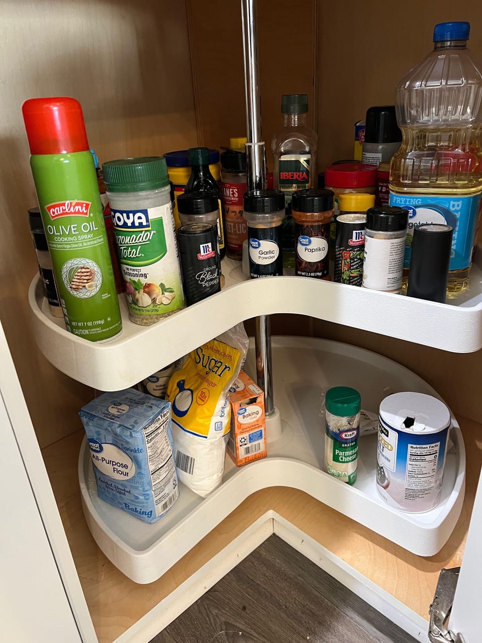 Plenty of seasonings to cook your favorite meals.
