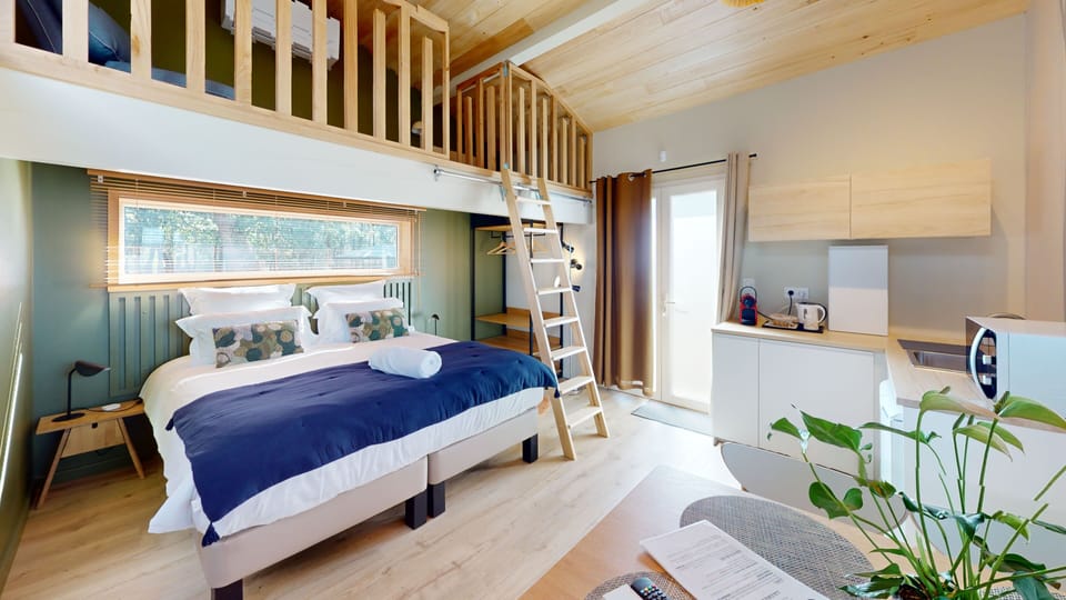 Studio, 1 Bedroom, Garden View (GAIA) | Select Comfort beds, desk, free WiFi