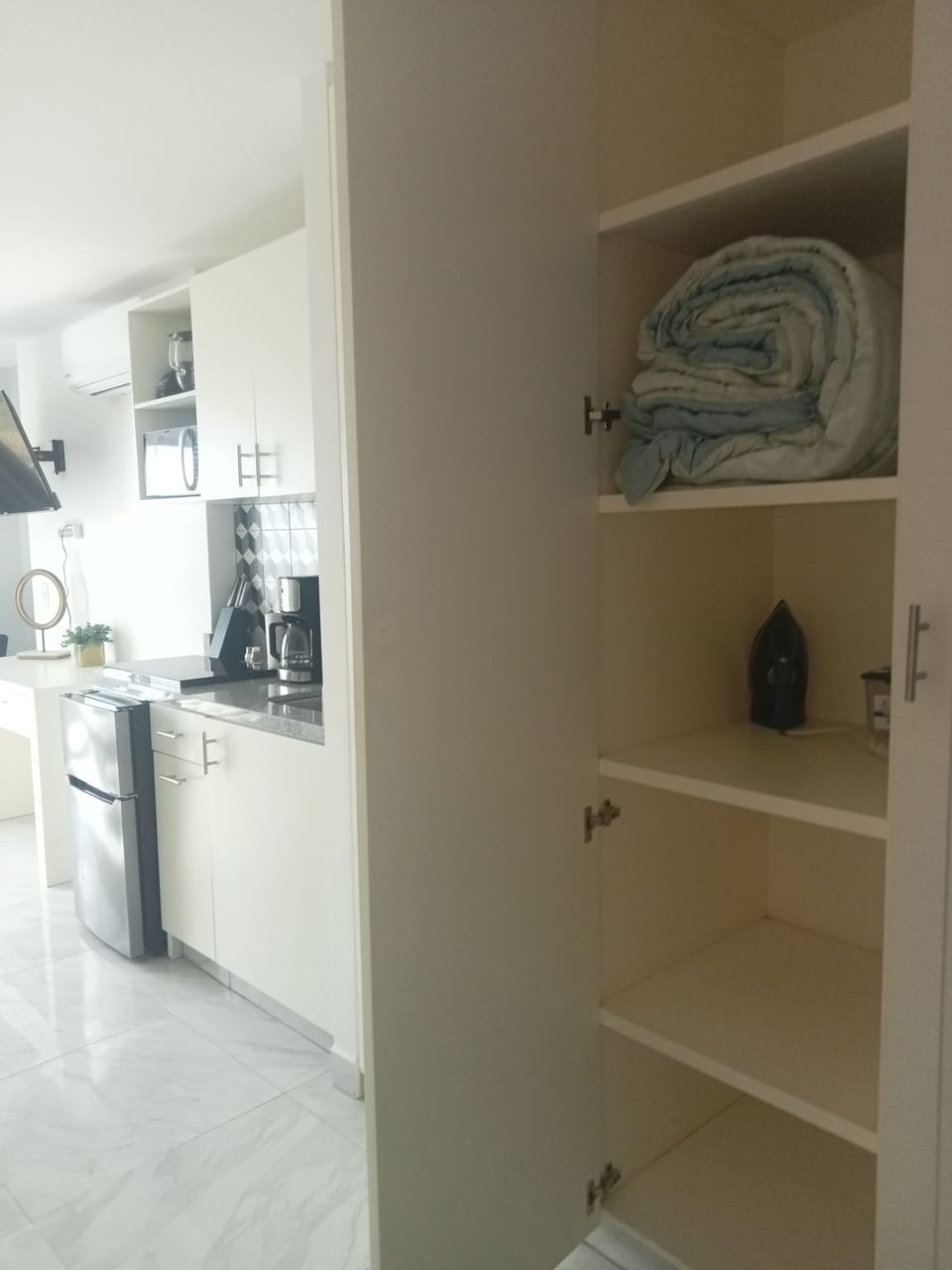 Spacious closet keeps your Cabo outfits organized!