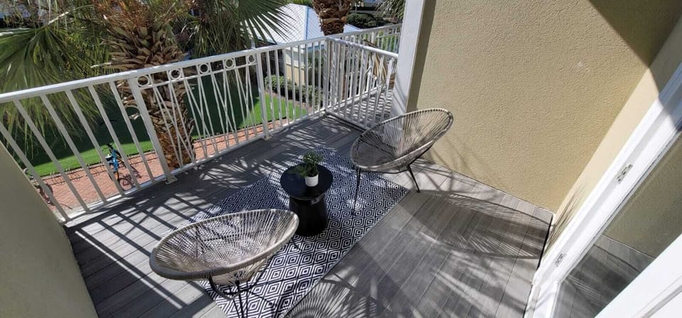Master private balcony on level 3 to have a cup of coffee and watch the sunrise
