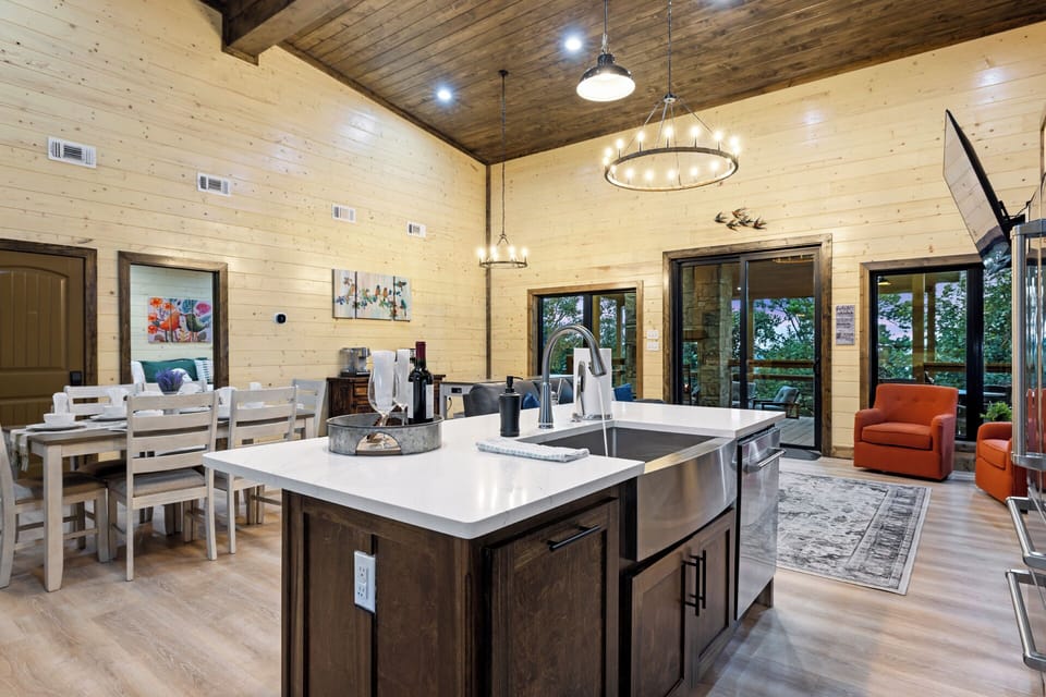 Whip up your favorite meals with ease in this fully equipped kitchen, designed for convenience and style.