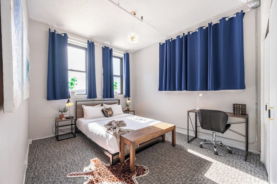 Bedroom with Work Desk