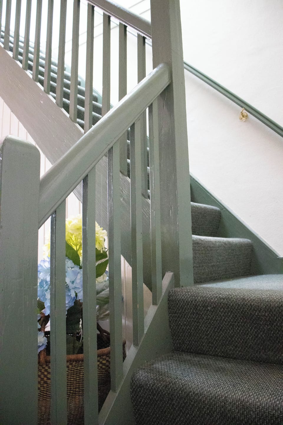 The apartment can only be accessed via stairs 
