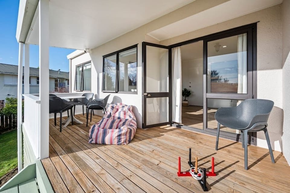The back deck