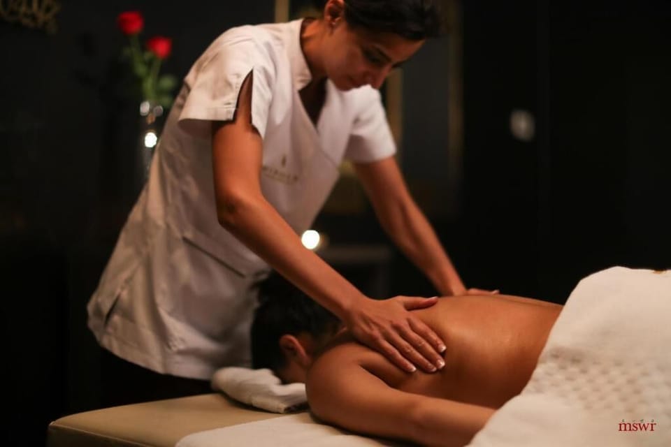 Sauna, steam room, body treatments, hot stone massages