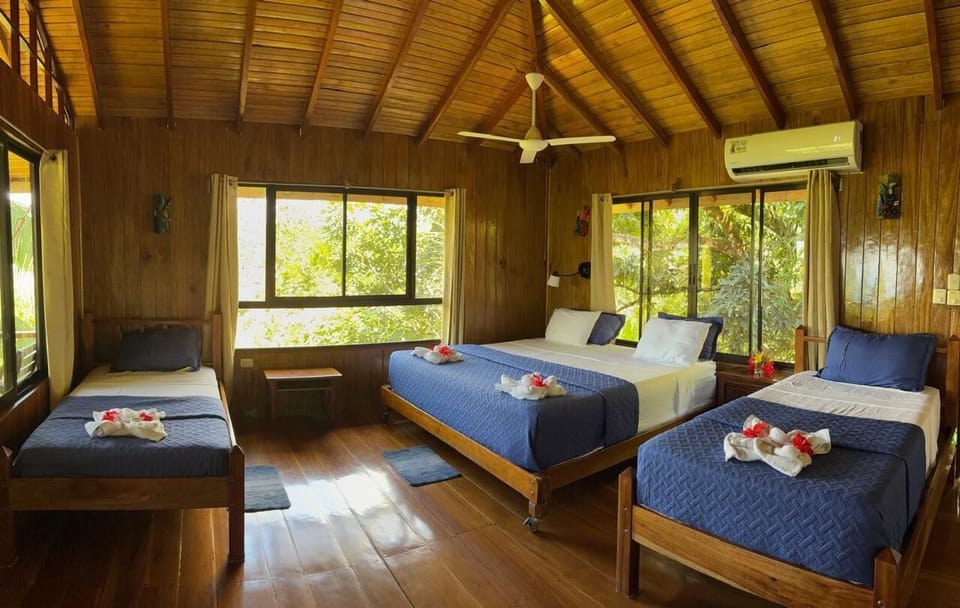 Panoramic Cabin, 1 Bedroom, Balcony, Oceanfront | Premium bedding, WiFi (free), bed sheets