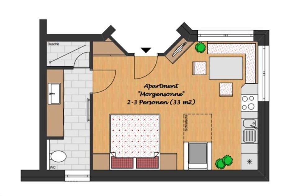 Classic Studio, 1 Queen Bed, Patio | Soundproofing, free WiFi, bed sheets