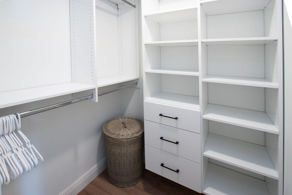 Master closet