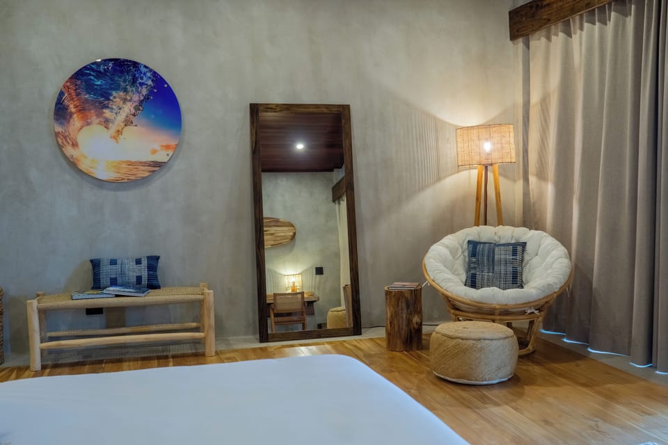 Ocean View Suites - 2 Guests | Living area | Books, stereo