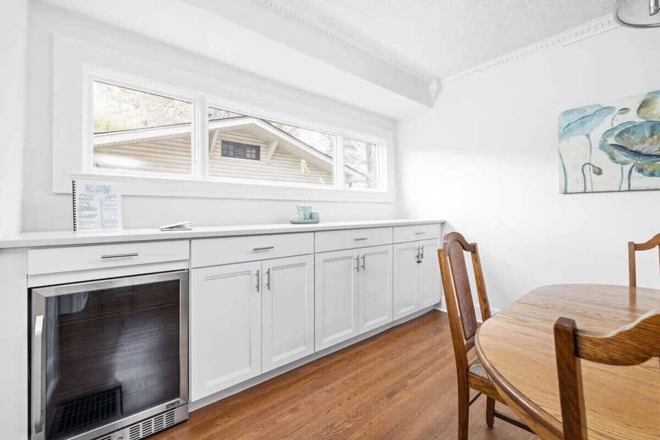 Make yourself at home! Our kitchen is here for you to enjoy. From basic cooking essentials to appliances, we want you to have a comfortable and fun experience during your stay.