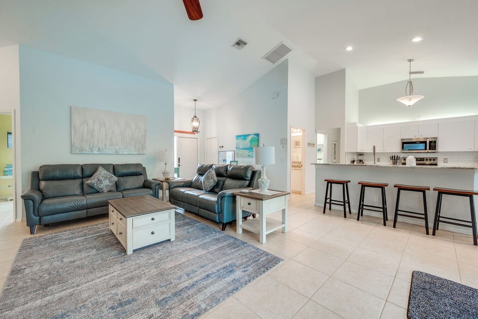 Living Room | Main Floor | Smart TV | Ceiling Fans