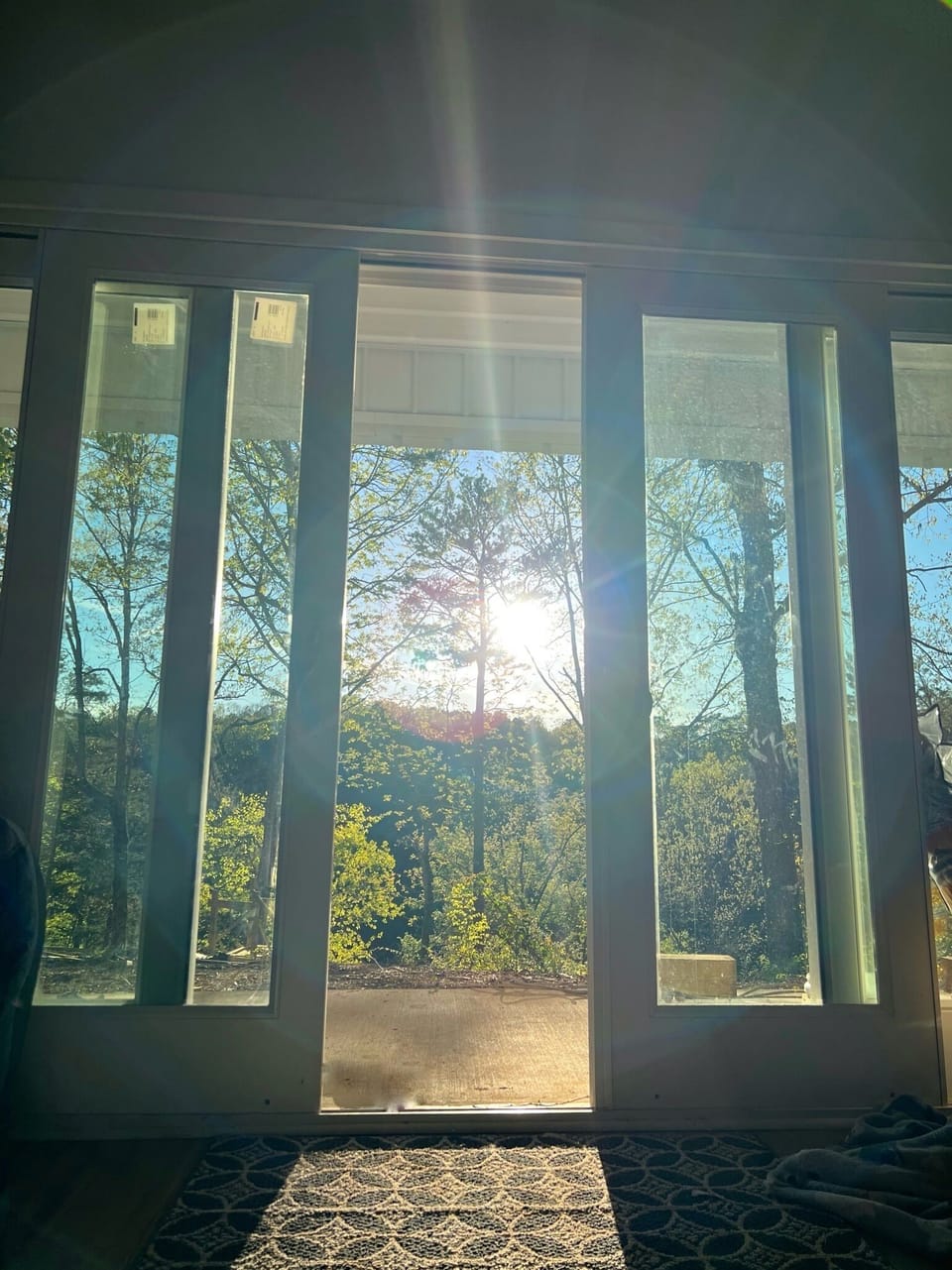 Golden hour views