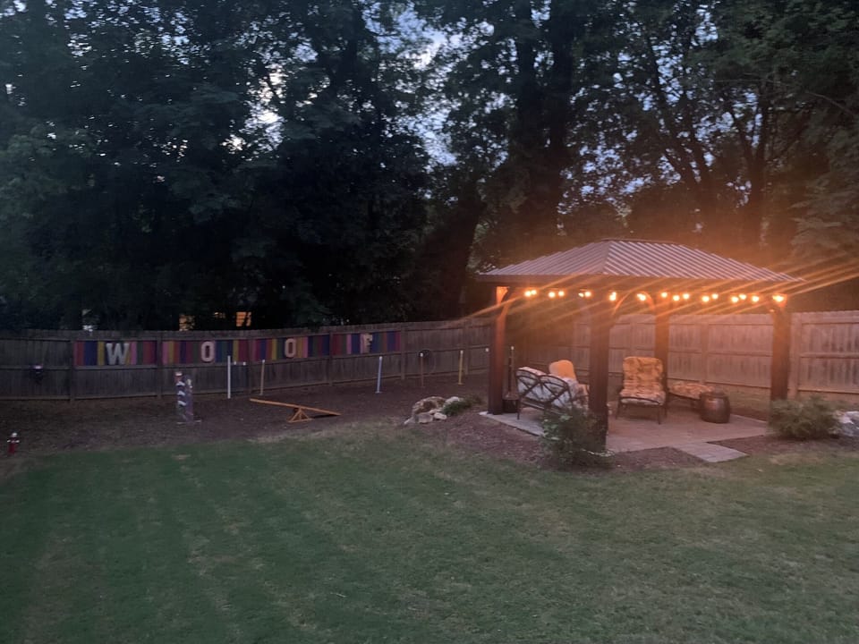gazebo at night 