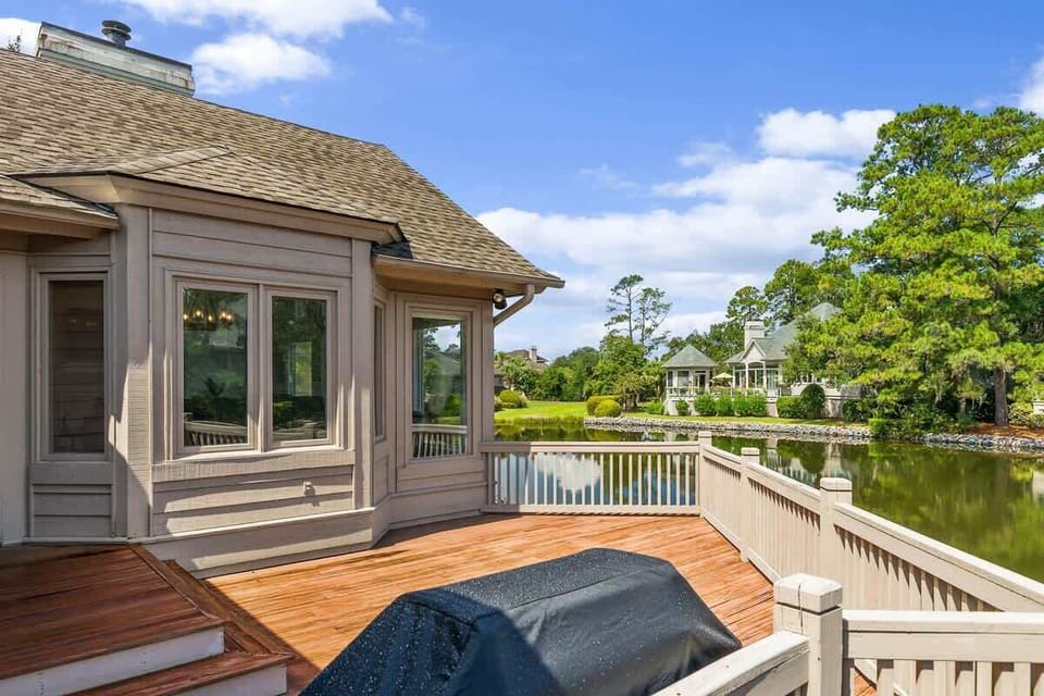 Deck with Lagoon View