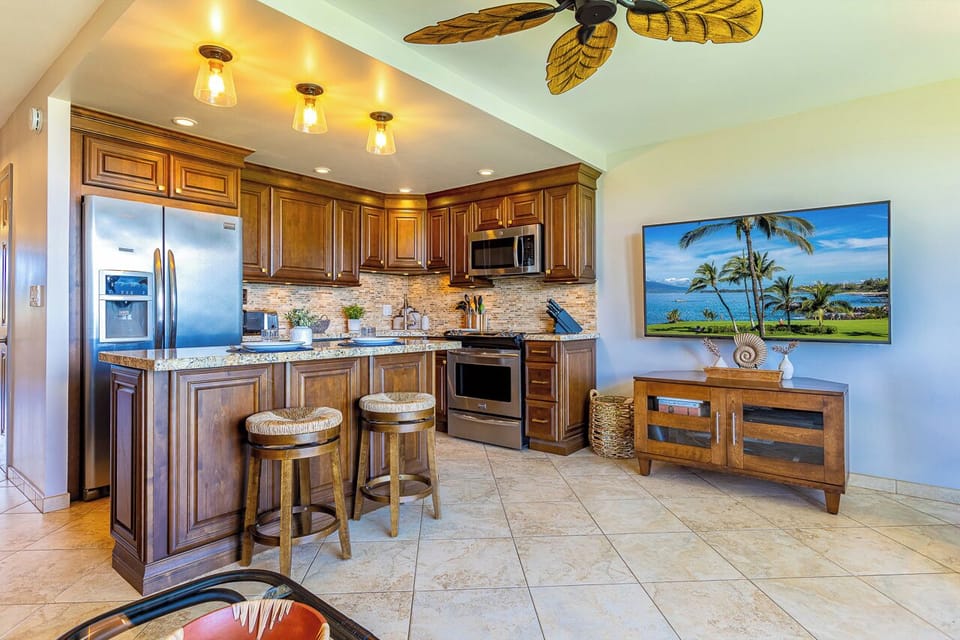 Fully equipped kitchen