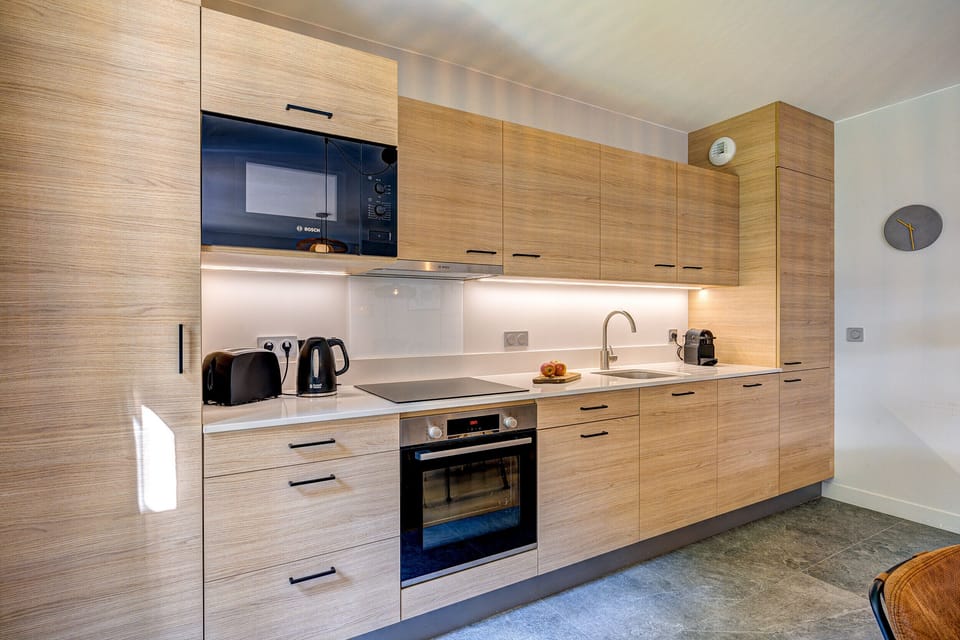 Well equipped kitchen