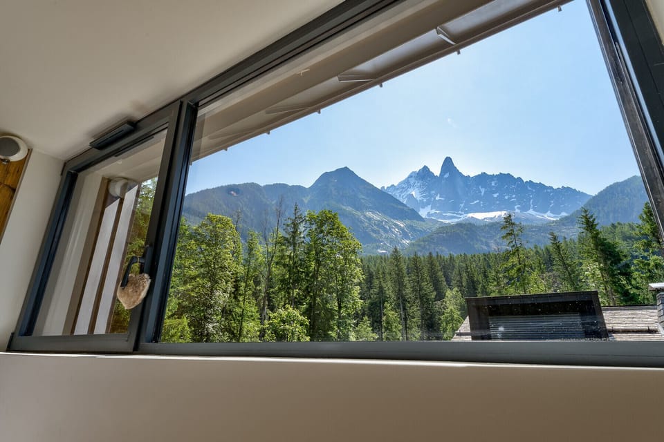 Stunning view of les Drus from Bedroom 1
