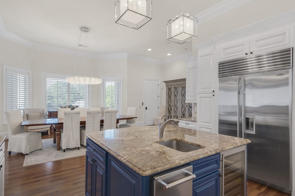 Sandcastle on Sandstone - Dune Allen Beach - Second Floor Kitchen and Dining Area