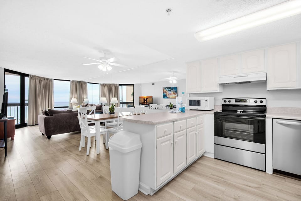 Kitchen to living room