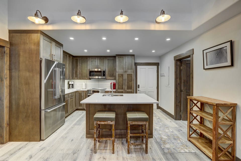 Condo, 2 Bedrooms | Private kitchen | Coffee/tea maker, fridge, oven