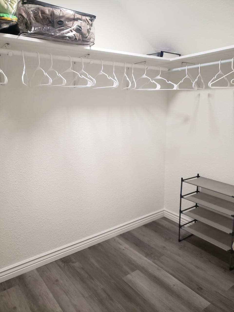 Master bedroom walk in closet 