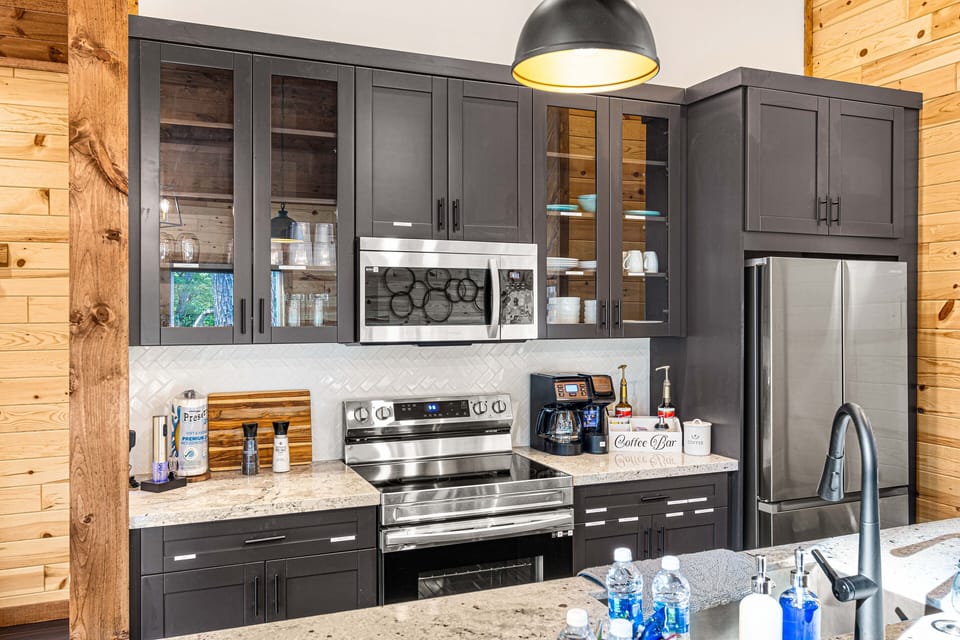 Stocked kitchen