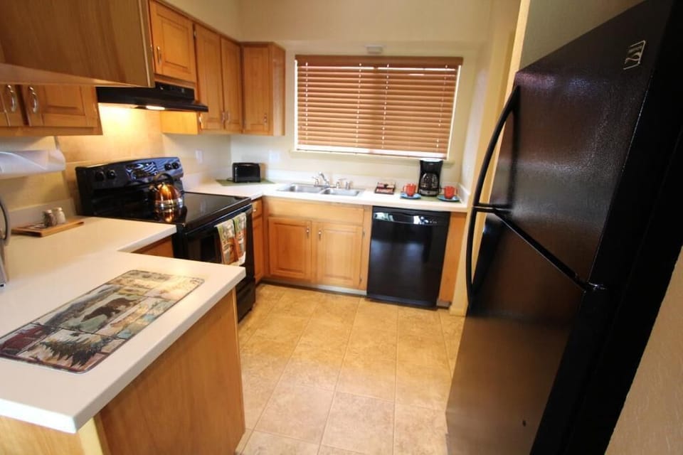 Fully equipped kitchen perfect for you to make your home away from home meals.